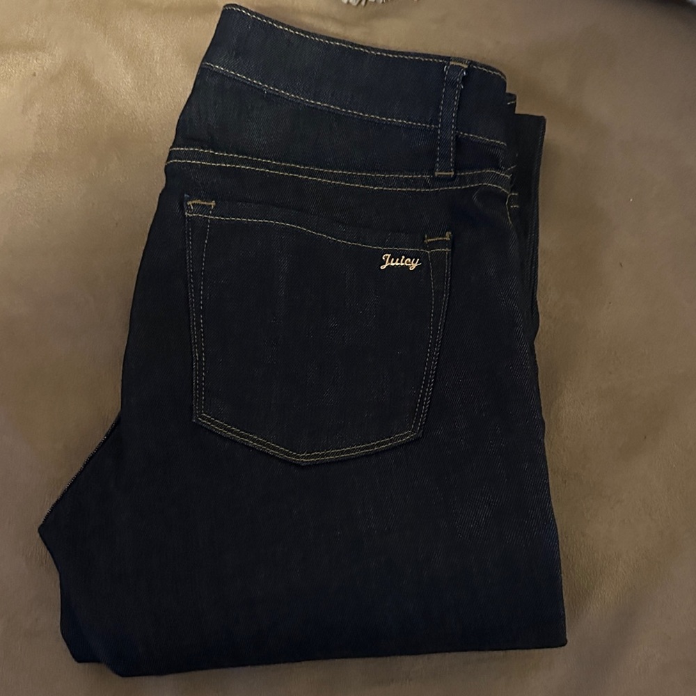 Juicy Couture Women's Dark Blue Skinny Jeans